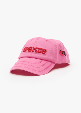 Abiza Recycled 6 Panel Cap - Vintage Pink