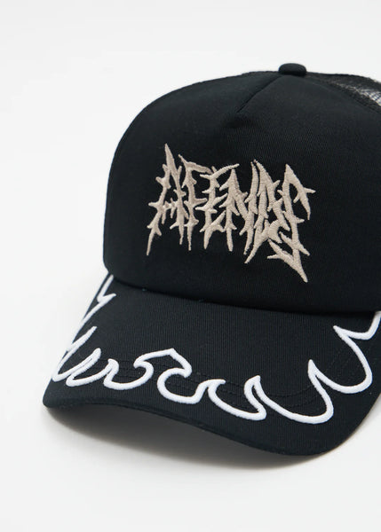 Rising Trucker Cap - Black