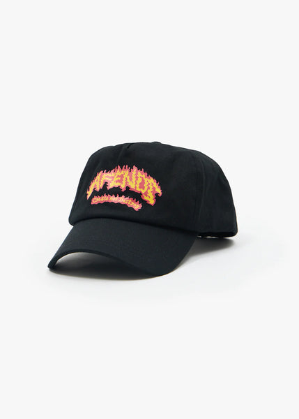 Flame On Recycled Cap - Blac