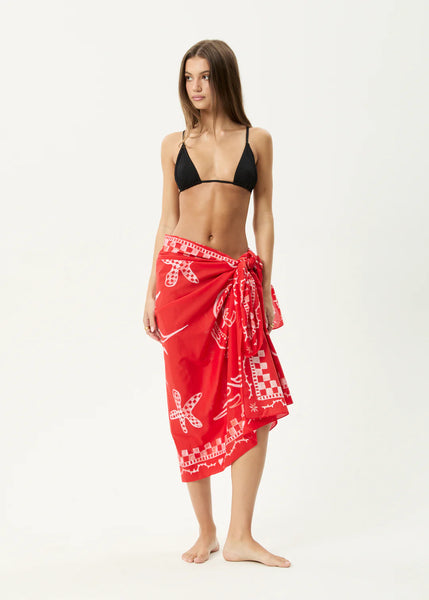 Calda Organic Sarong - Tomato