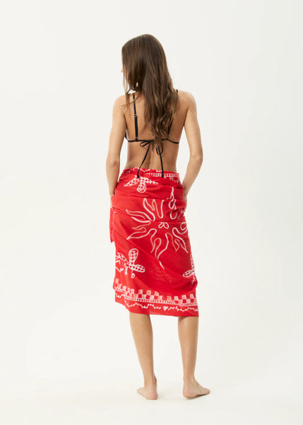 Calda Organic Sarong - Tomato