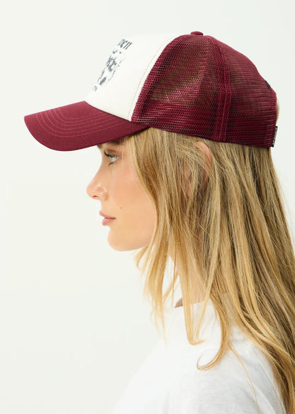 Heaven Recycled Trucker Cap - White