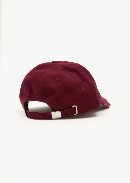 Wonders Recycled Panelled Cap - Burgundy