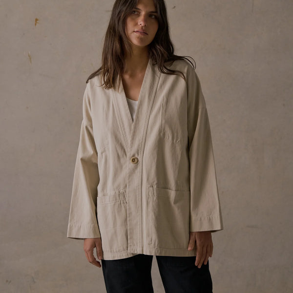 Robe Jacket - Light Tan