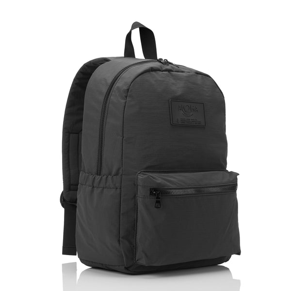 Monochrome Keep It Light Backpack - Black by ALOHA