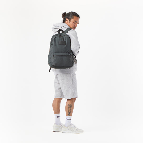 Monochrome Keep It Light Backpack - Black by ALOHA