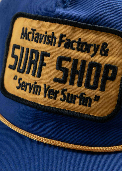 Surf Shop Trucker Cap - Dark Blue