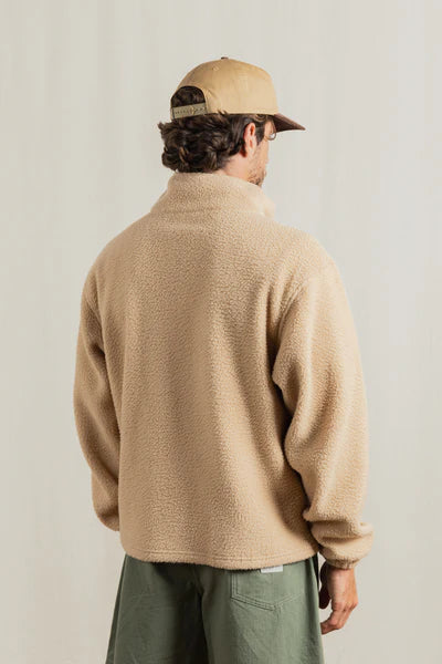 Essential Quarter Zip - Ecru