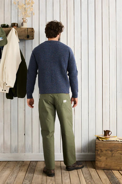 Scramble Crew Knit - Navy