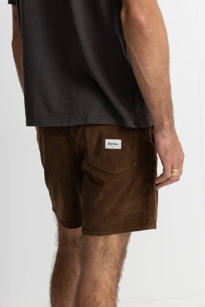 Classic Cord Jam Shorts - Chocolate