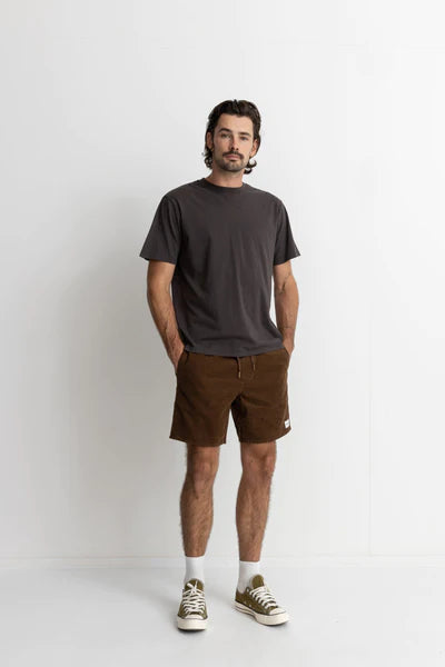 Classic Cord Jam Shorts - Chocolate