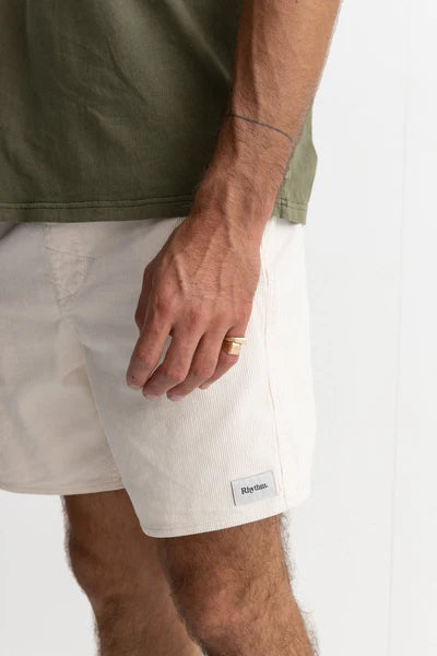 Classic Cord Jam Shorts - White