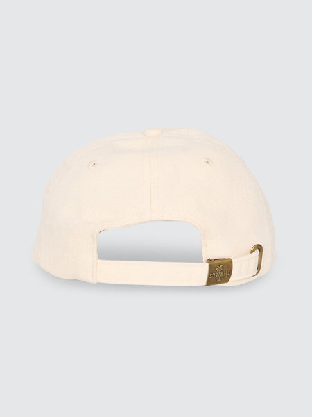Minimal Thrills 6 Panel Cap in Heritage White - image 3
