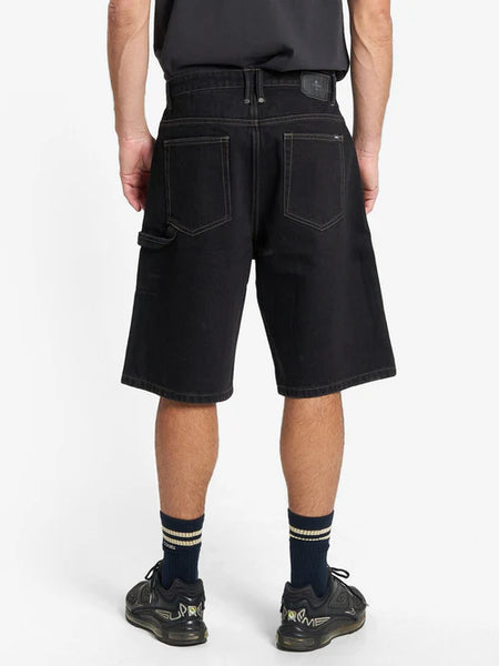 Big Slacker Denim Shorts - Black Rinse