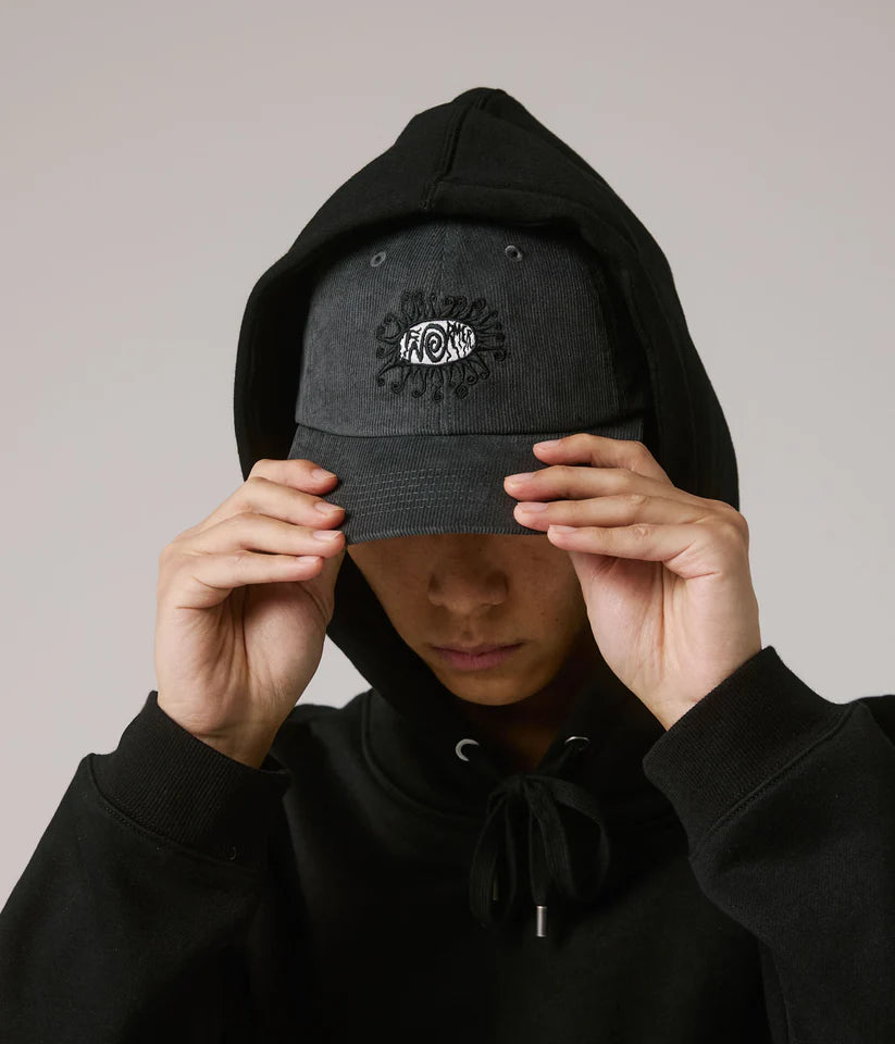 Halo Cord Cap - Charcoal