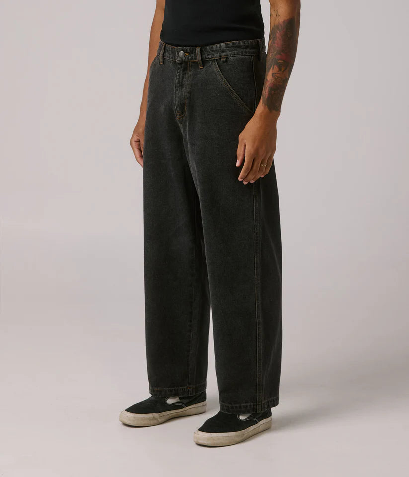 Reynolds Denim Pant - Washed Black
