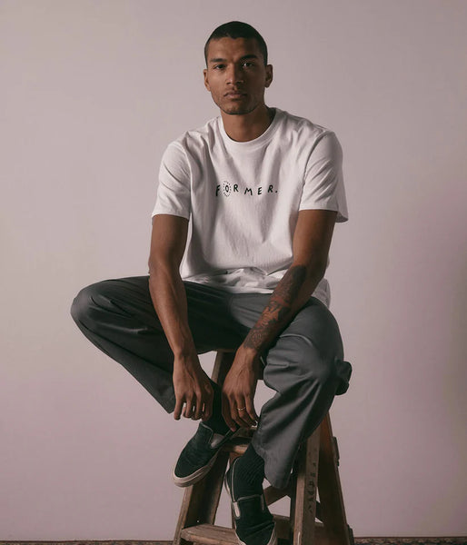 Skittish Tee - White
