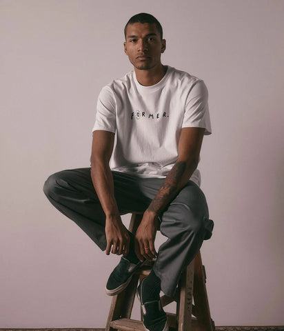 Skittish Tee - White