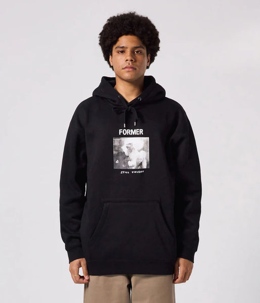 War Poodle Hood - Black