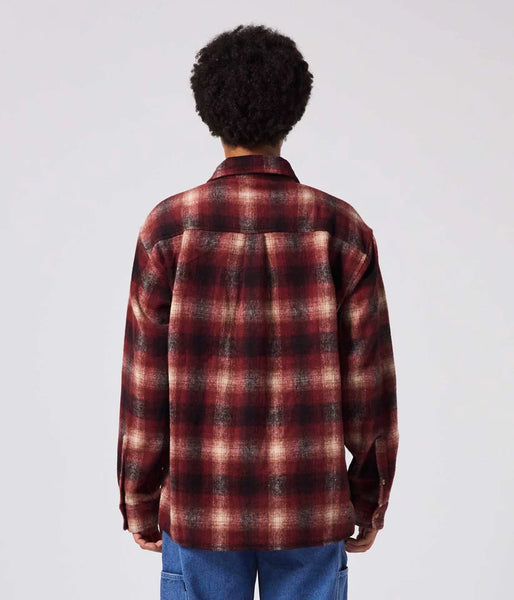 Manners LS Flannel Shirt - Red