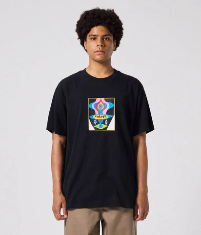 Droid Pastel Tee - Black