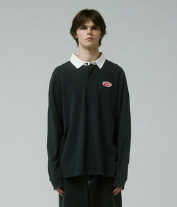Reynolds Flatline Rugby Polo - Black