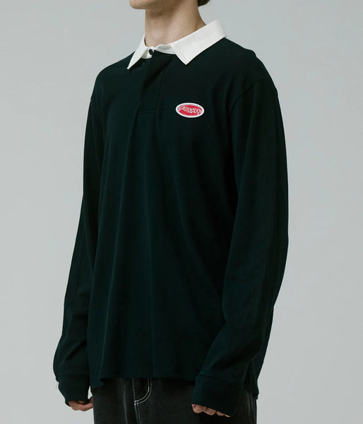 Reynolds Flatline Rugby Polo - Black