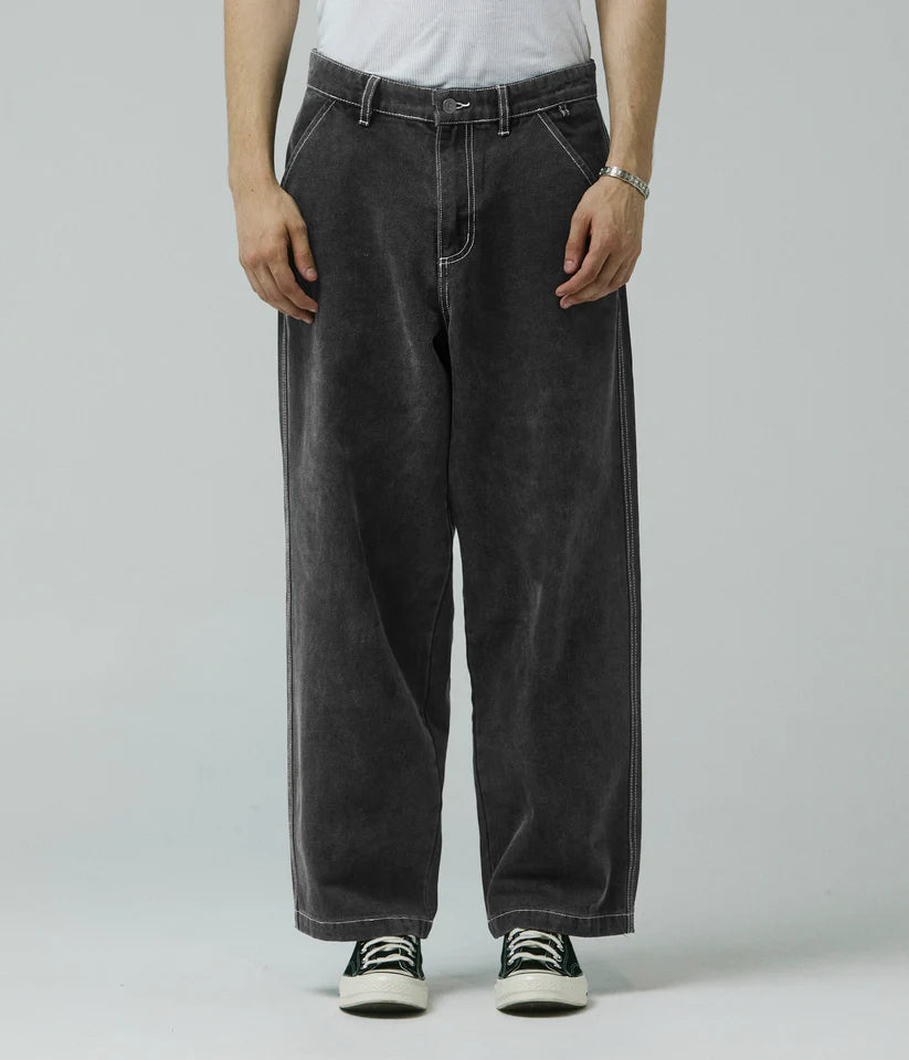 Reynolds Flatline Denim Pant - Washed Black