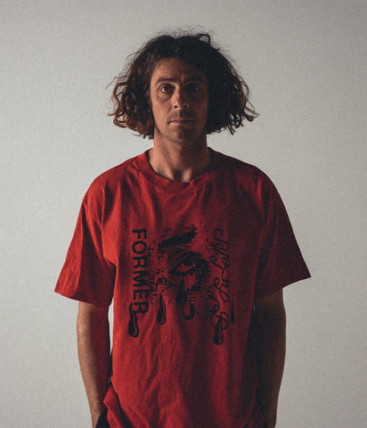 Weeping Organ Of Sight T-Shirt - Washed Red