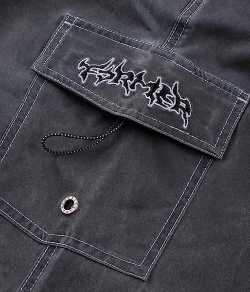 Swans Cargo 21' Swim Trunk - Black