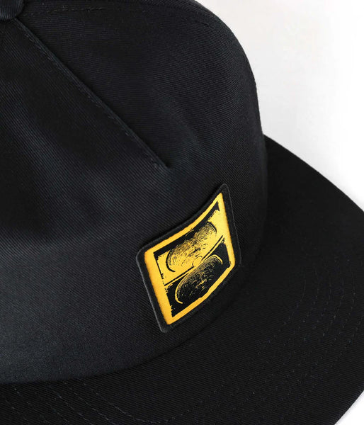 Crux Patch Cap - Black/Yellow