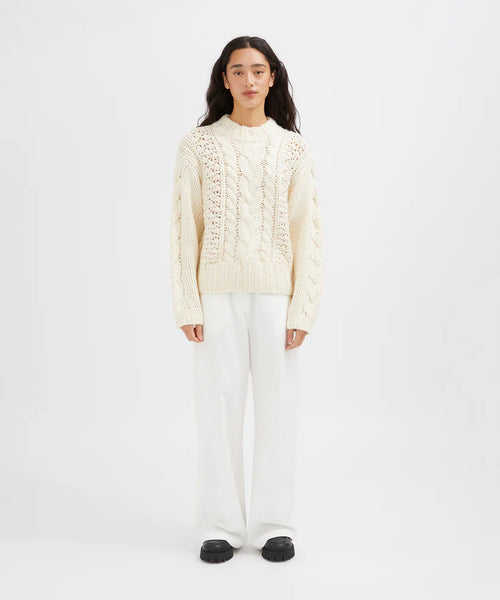 Handmade Knit - Cream