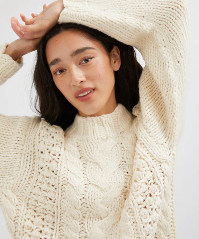 Handmade Knit - Cream