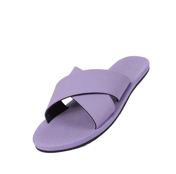 Women's Cross Slides - Lilac