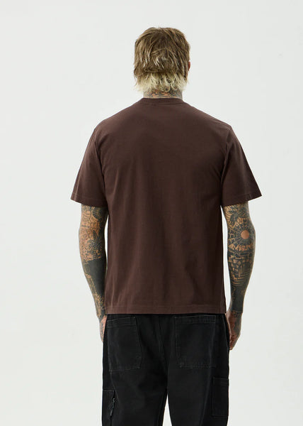 Vinyl Recycled Tee - Washed Coffee