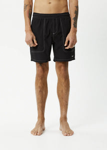 Baywatch Swim Shorts 18' - Black