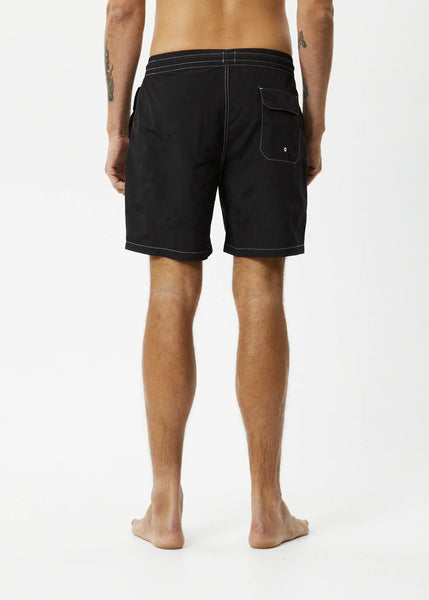 Baywatch Swim Shorts 18' - Black