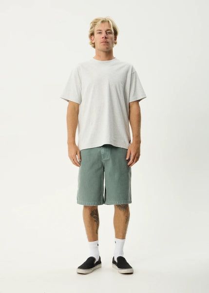 Lil C Denim Baggy Fit Short 22' - Washed Sycamore