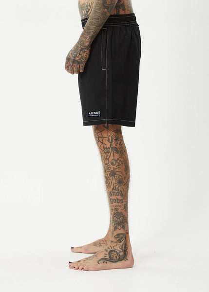 The Dopamine 18' Swim Short - Black Acid