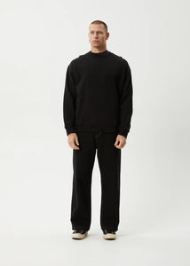 Genesis Recycled Crew Neck - Black