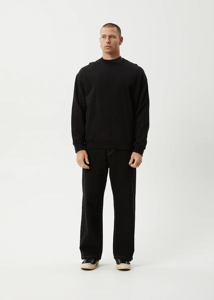 Genesis Recycled Crew Neck - Black
