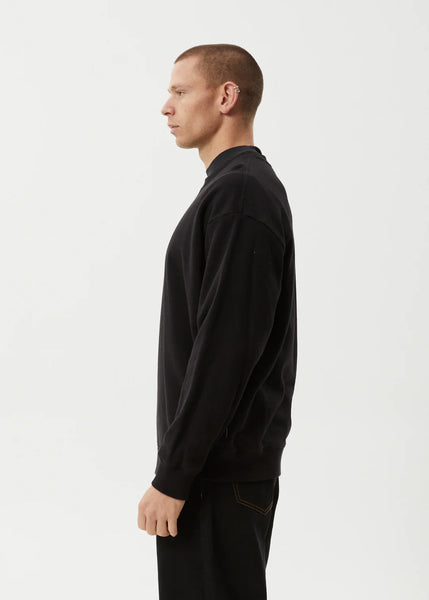 Genesis Recycled Crew Neck - Black