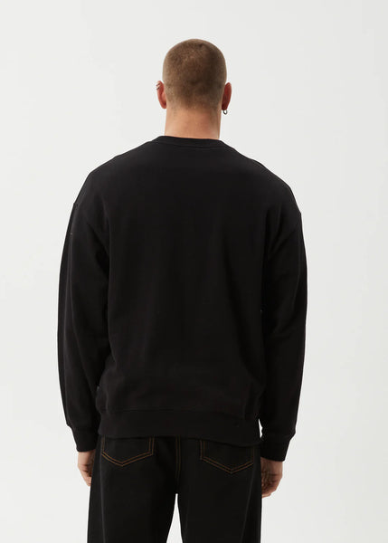 Genesis Recycled Crew Neck - Black