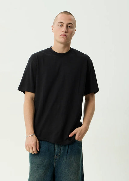 Classic Hemp Retro Fit Tee - Black