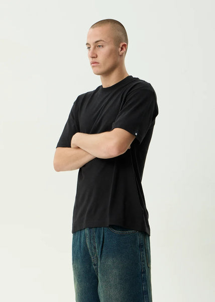 Classic Hemp Retro Fit Tee - Black