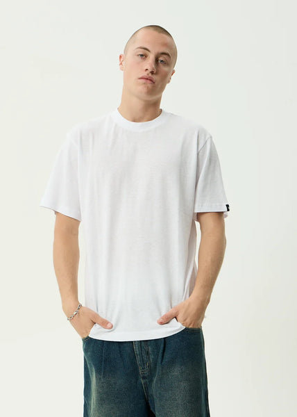 Classic Hemp Retro Fit Tee - White