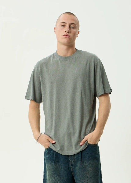 Classic Hemp Retro Fit Tee - Washed Sycamore