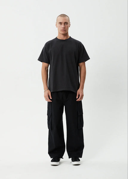 Atlas Canvas Cargo Pant - Black