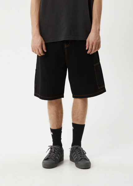 Scorched Harper Workwear Short - Washed Black