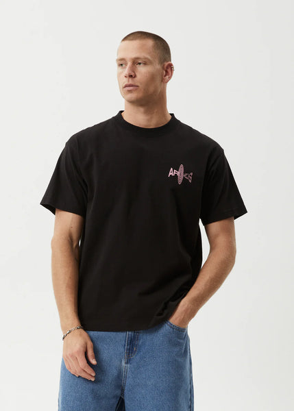 Altered Heavyweight Boxy Tee - Black